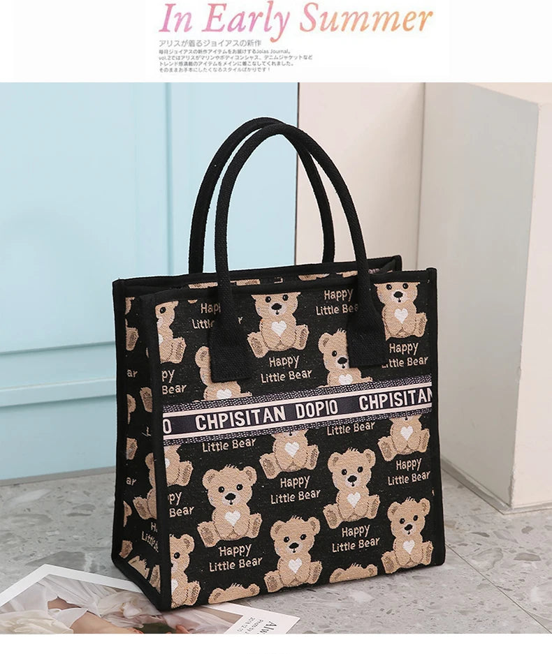 Tote Bags - Metro Cat Carryall – A Must-Have for Modern Women