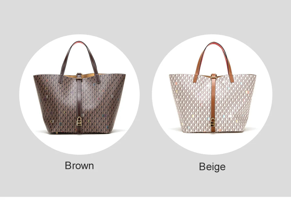 Tote Bags - Monogrammed Elegance Tote: Artisanal Charm Meets Modern Utility