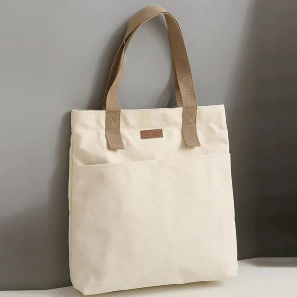 Tote Bags - Spacious Canvas Day Bag