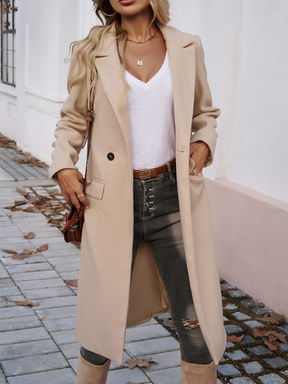 Trench Coats- Professional and Casual Women's Trench Coat - Ideal for Layering