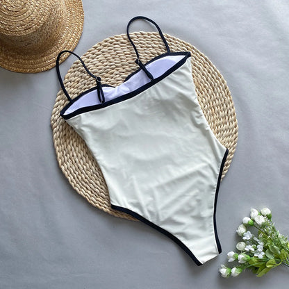 Maillot de bain une pièce pour femme avec contrôle du ventre pour les sports nautiques et les vacances à la plage