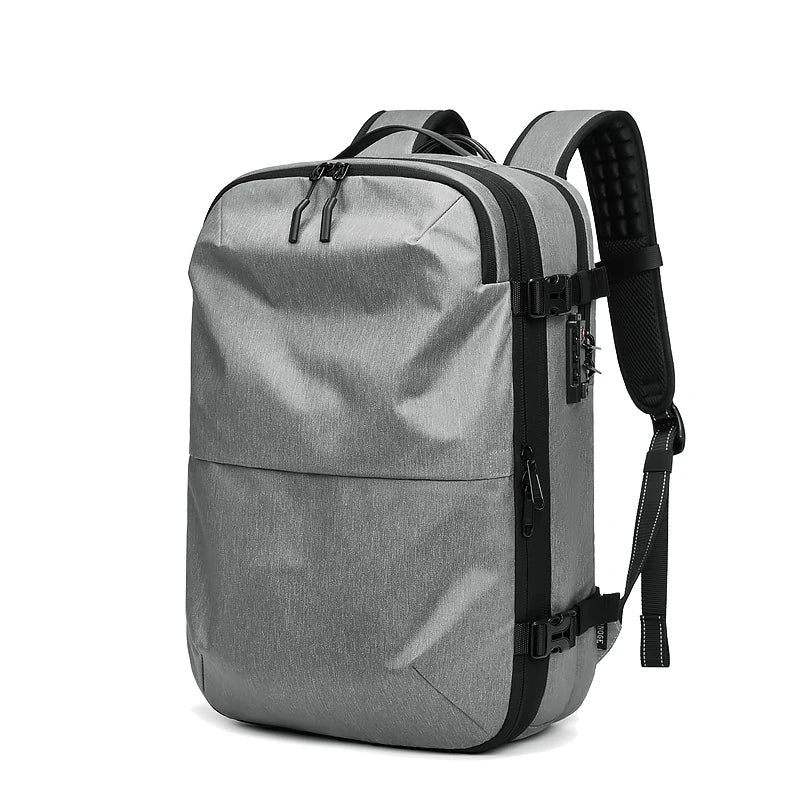 Vacuum Compression Backpack - Voyager Elite 17-Inch Laptop Backpack with Vacuum Compression