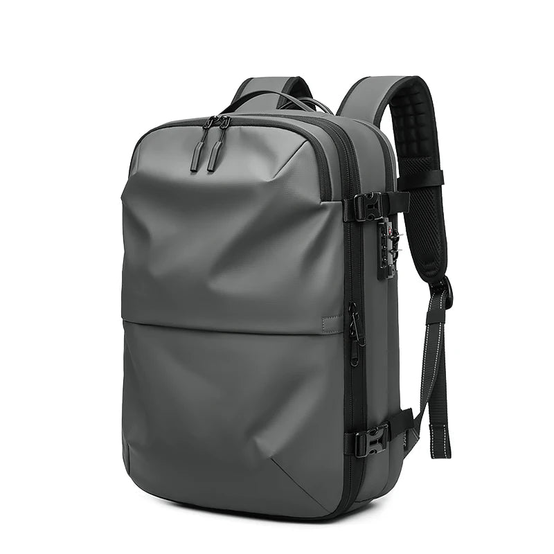 Vacuum Compression Backpack - Voyager Elite 17-Inch Laptop Backpack with Vacuum Compression