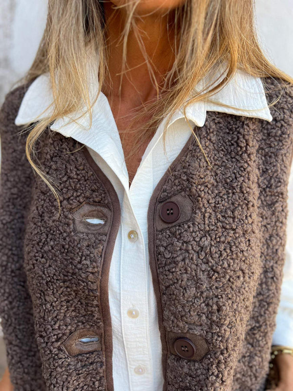 Vests - Autumn Fleece Vest Cozy Layer