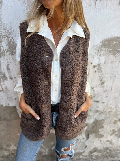 Vests - Autumn Fleece Vest Cozy Layer