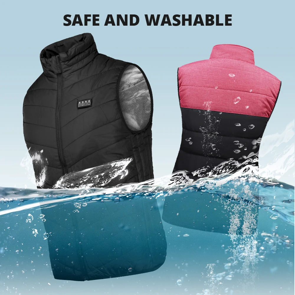 Vests - USB 21 Heating Zones Vest Winter Outerwear