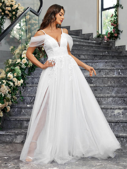 Wedding Dresses - Classic Tulle Ball Gown for Fairy Tale Weddings Bridal Dress