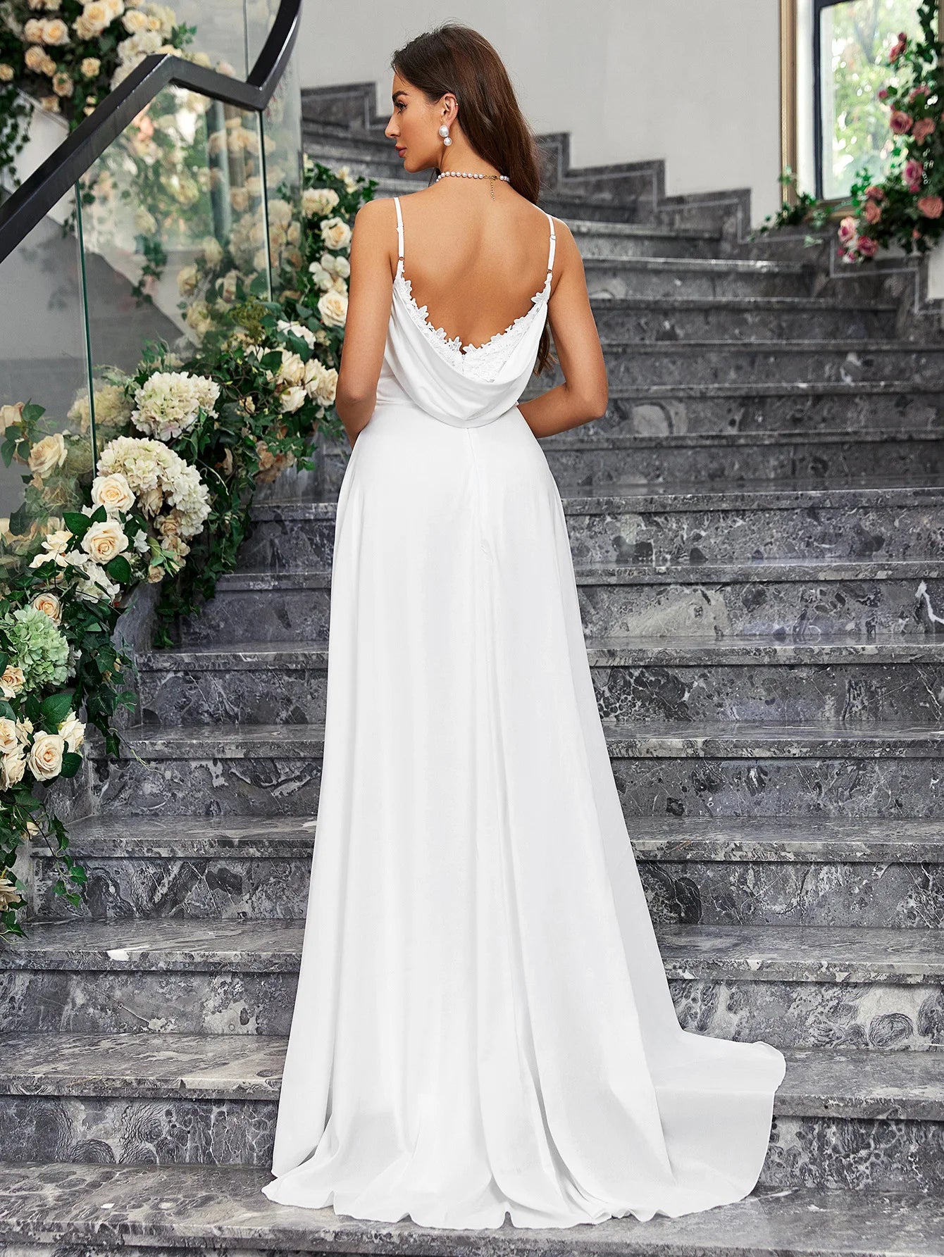 Wedding Dresses - Sweep Train Bridal Gown Church Wedding Dress