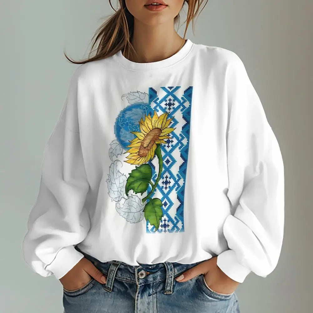 Women Tees- Ukranian & Slavic Traditional Embroidery Inspired Prints Tees