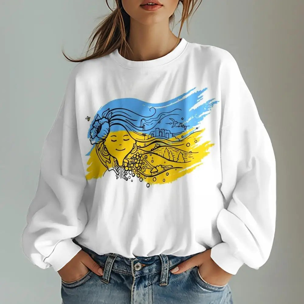 Women Tees- Ukranian & Slavic Traditional Embroidery Inspired Prints Tees