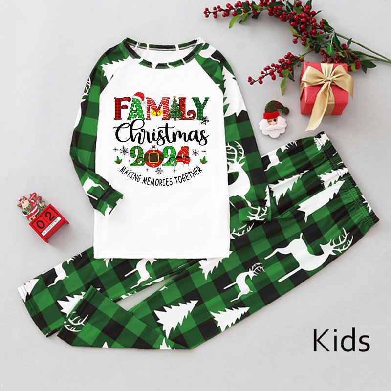 Xmas Pajamas - Festive Kids' Christmas PJ Set 2024 Family Pajamas