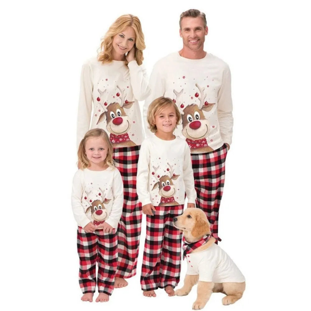 Xmas Pajamas- Matching Reindeer Pajamas for the Whole Family for Christmas Mornings- Kids-5T Kids-4T Mom-M Mom-XXXL Mom-XXL Mom-XL Mom-L Kids-8T Dad-XL Dad-XXXL Kids-12T Kids-10T Kids-14T Kids-6T Dad-L Dad-XXL Dad-M- Pekosa Women Fashion