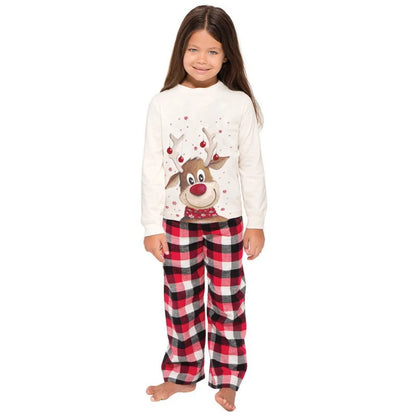 Xmas Pajamas- Matching Reindeer Pajamas for the Whole Family for Christmas Mornings- - Pekosa Women Fashion