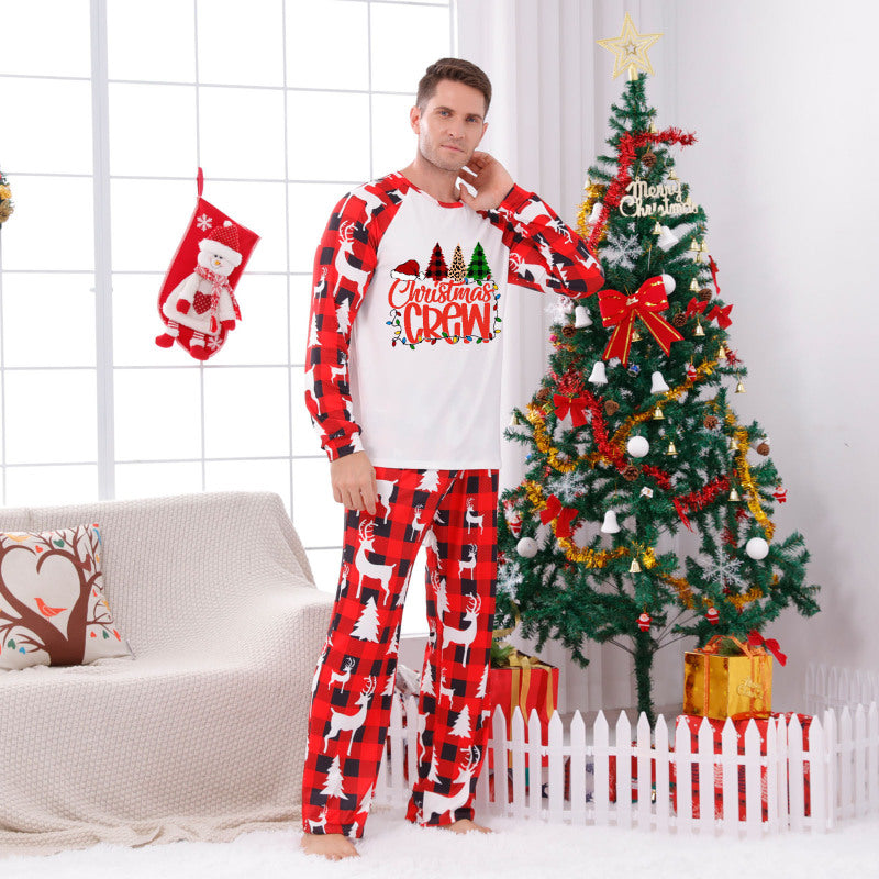 Xmas Pajamas - Men's Christmas Pajama Set Reindeer Holiday Loungewear