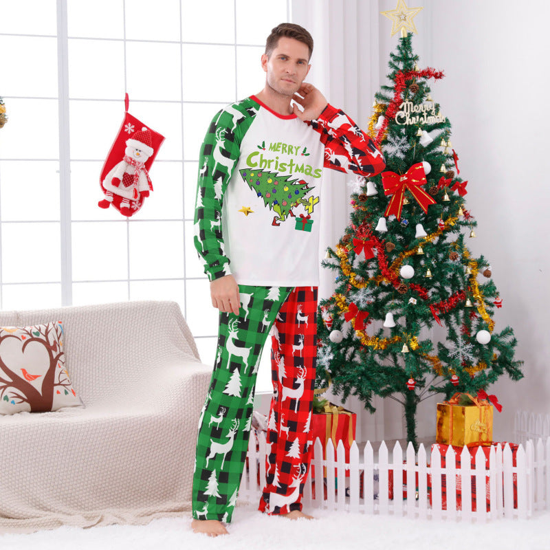 Xmas Pajamas - Men's Christmas Pajama Tree Christmas Set