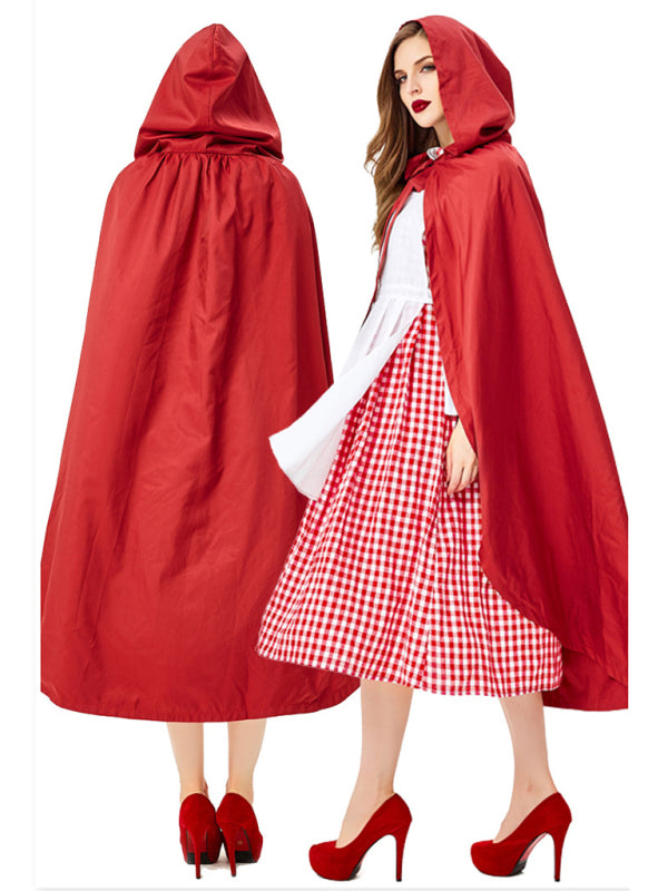 Costume- Red Riding Hood Cosplay Costume - Oktoberfest Maid Outfit- - Pekosa Women Clothing