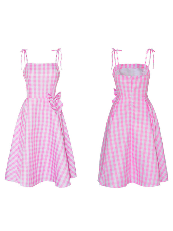 Costumes- 4Pcs Barbie Costume Cami Dress, Accessories for Kids & Women- - Pekosa Women Clothing