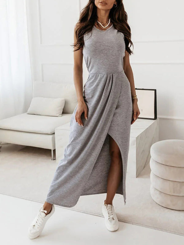 Dress- Feel Confident and Stylish with Our Must-Have Boho Casual Maxi Dress!- - Pekosa Women Clothing