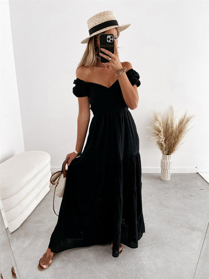 Dresses- Don't Wait to Feel Beautiful Get Your Tiered Cotton Maxi Dress Today- - Pekosa Women Clothing