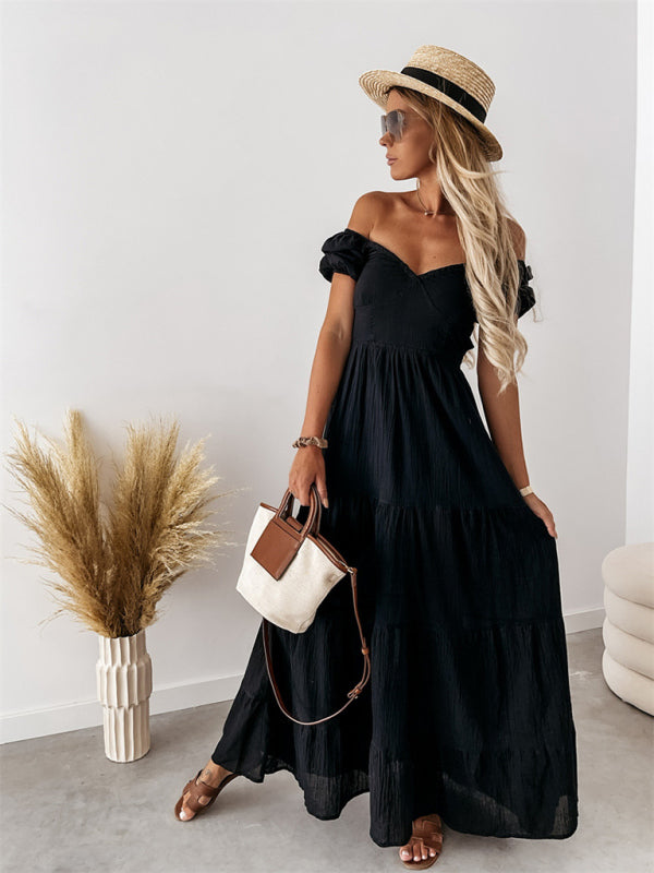 Dresses- Don't Wait to Feel Beautiful Get Your Tiered Cotton Maxi Dress Today- - Pekosa Women Clothing