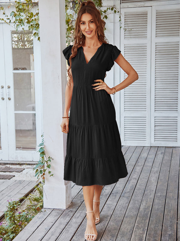 Dresses- Flirty Maxi Casual Dress: Perfect for Every Occasion!- - Pekosa Women Clothing