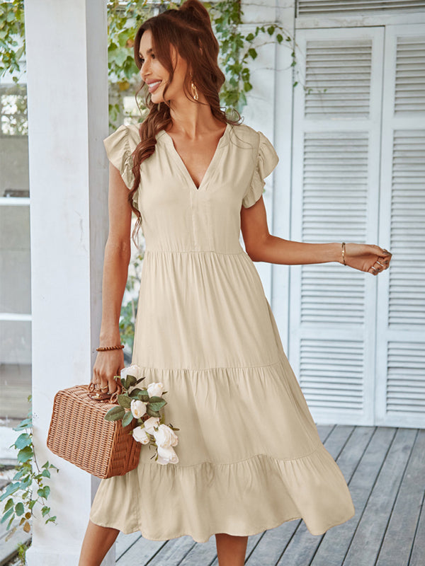 Dresses- Flirty Maxi Casual Dress: Perfect for Every Occasion!- - Pekosa Women Clothing