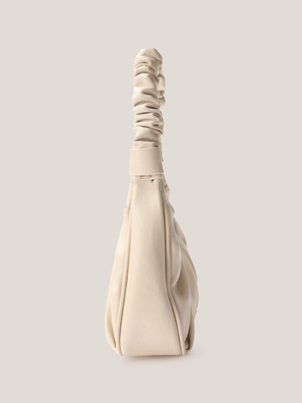 Handbags- Pastel Faux Leather Hobo Bag- - Pekosa Women Clothing