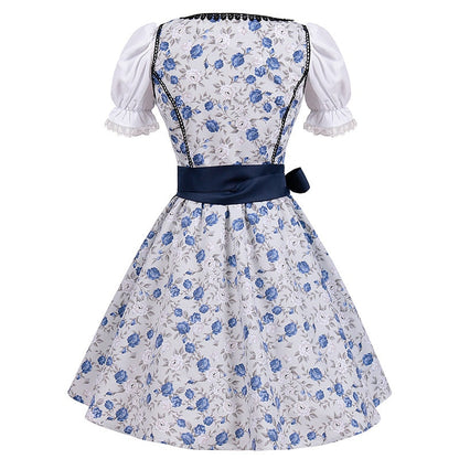 Oktoberfest Costume- Oktoberfest Bavaria Maid Outfit - Authentic German Cosplay!- - Pekosa Women Clothing