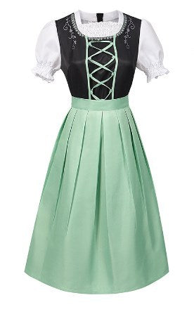 Oktoberfest Custome- German Halloween Cosplay Dress - Oktoberfest Bavaria Maid Outfit- Suit 4- Pekosa Women Clothing