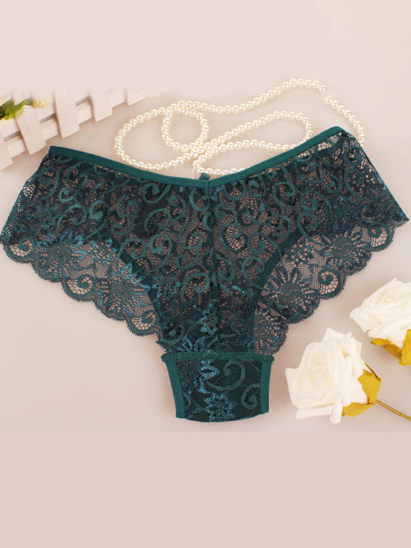 Panties- Floral Lace Underwear - Panty Briefs for Women- - Pekosa Women Clothing