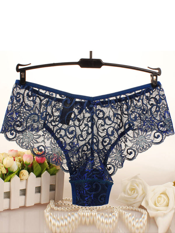 Panties- Floral Lace Underwear - Panty Briefs for Women- - Pekosa Women Clothing