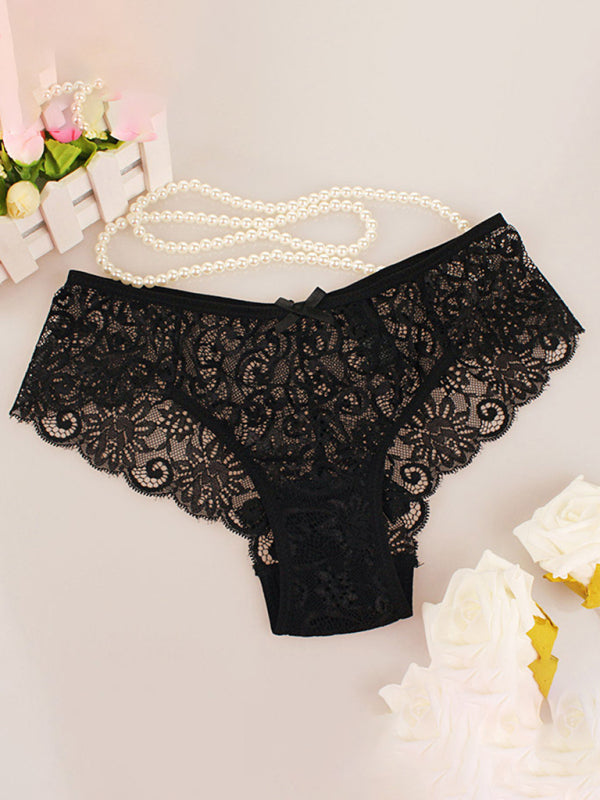 Panties- Floral Lace Underwear - Panty Briefs for Women- - Pekosa Women Clothing