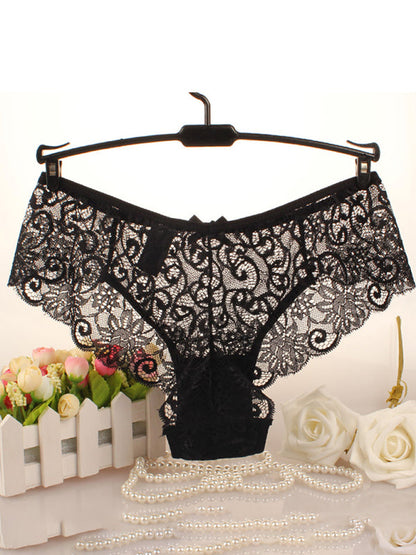 Panties- Floral Lace Underwear - Panty Briefs for Women- - Pekosa Women Clothing