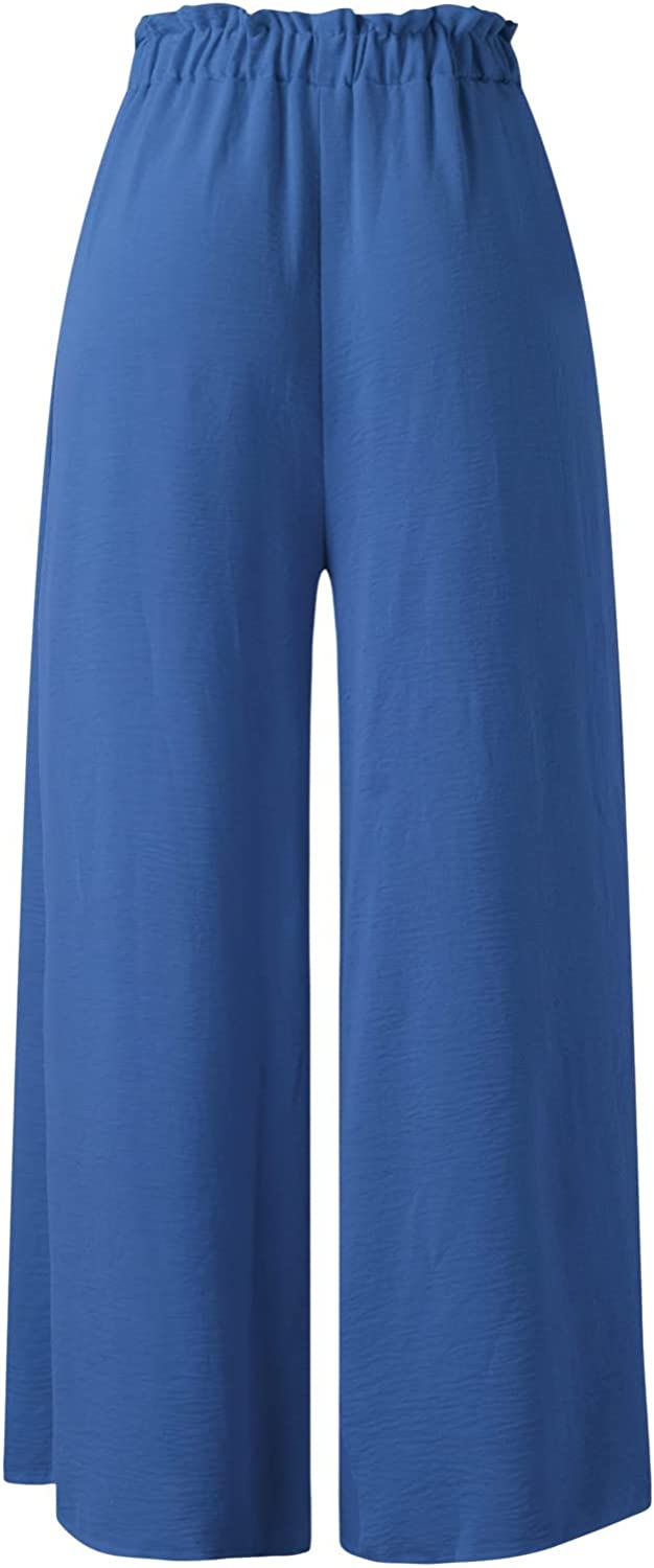 Pants- Summer Look On-Point with Our Palazzo Trousers - - Pants- - Pekosa Women Clothing