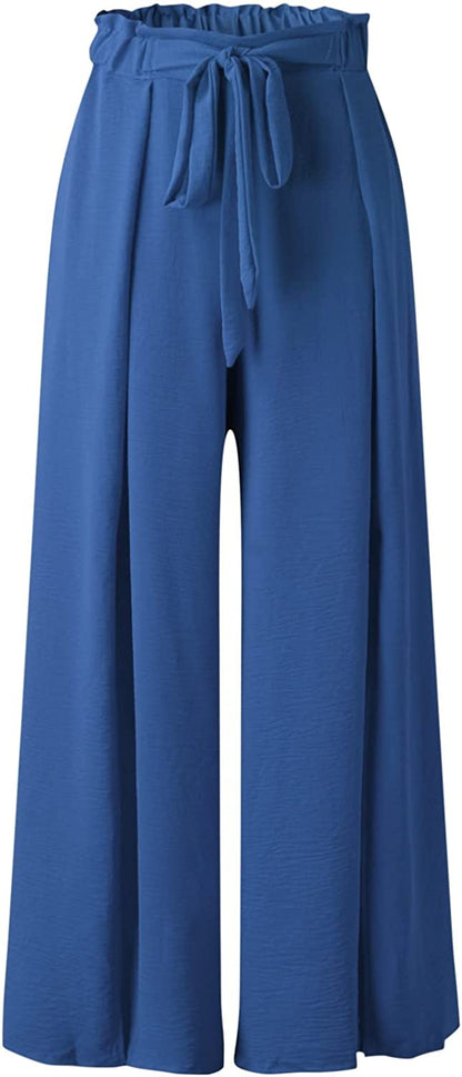 Pants- Summer Look On-Point with Our Palazzo Trousers - - Pants- - Pekosa Women Clothing