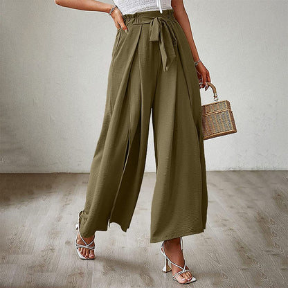 Pants- Summer Look On-Point with Our Palazzo Trousers - - Pants- - Pekosa Women Clothing