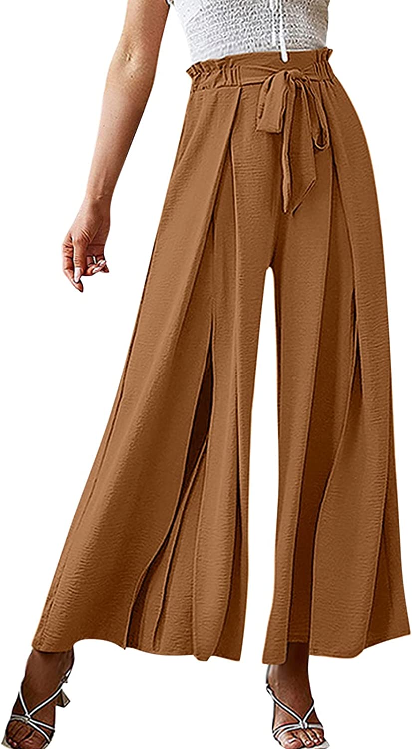 Pants- Summer Look On-Point with Our Palazzo Trousers - - Pants- - Pekosa Women Clothing