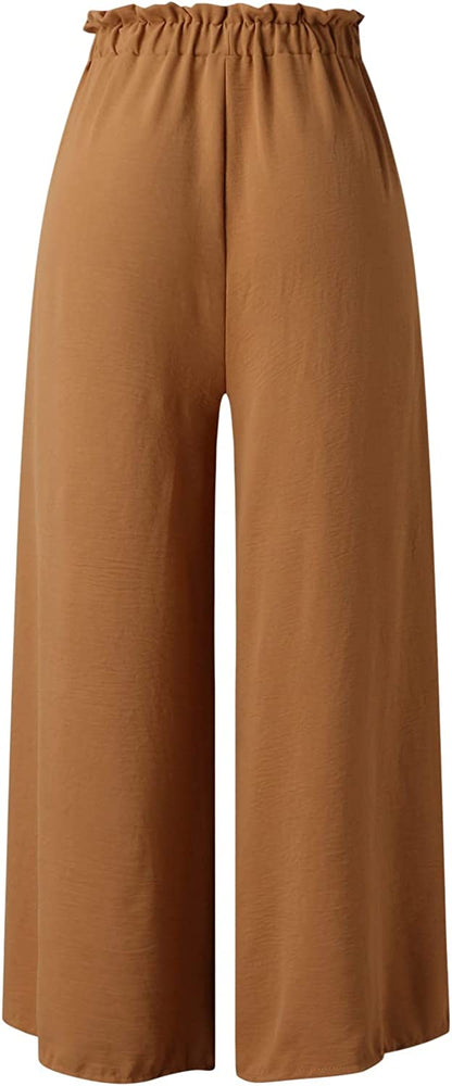 Pants- Summer Look On-Point with Our Palazzo Trousers - - Pants- - Pekosa Women Clothing