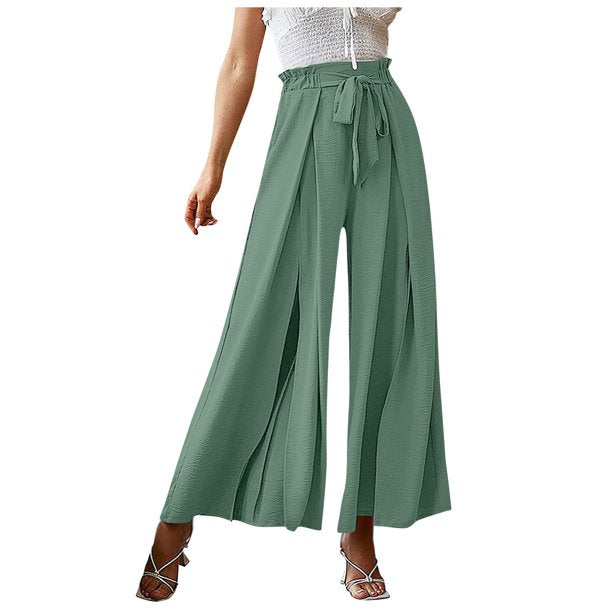 Pants- Summer Look On-Point with Our Palazzo Trousers - - Pants- - Pekosa Women Clothing