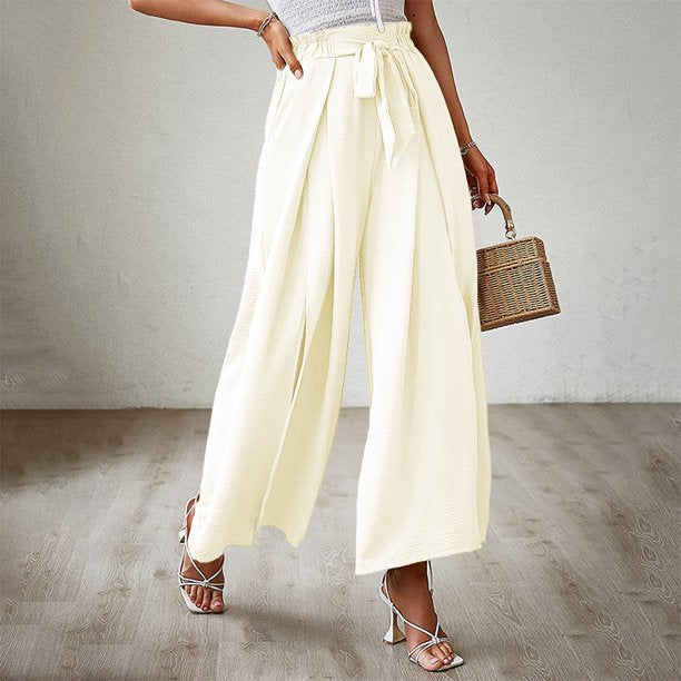 Pants- Summer Look On-Point with Our Palazzo Trousers - - Pants- - Pekosa Women Clothing