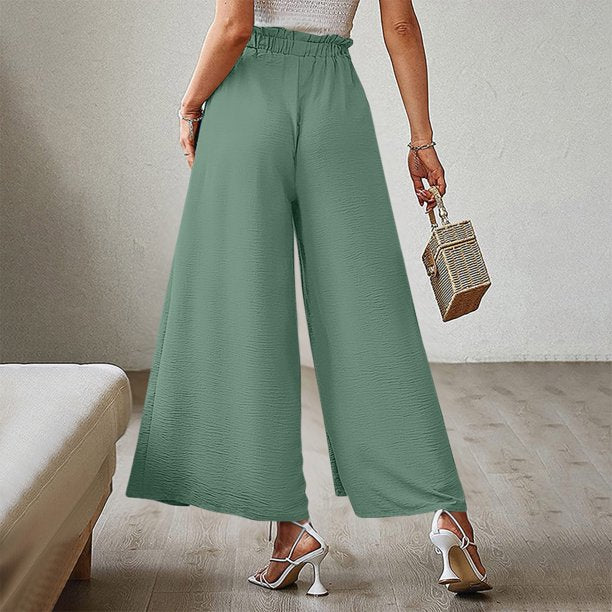 Pants- Summer Look On-Point with Our Palazzo Trousers - - Pants- - Pekosa Women Clothing