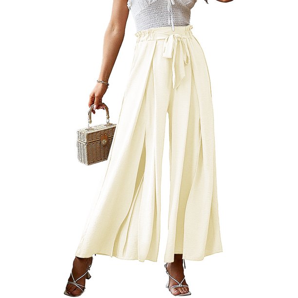 Pants- Summer Look On-Point with Our Palazzo Trousers - - Pants- - Pekosa Women Clothing