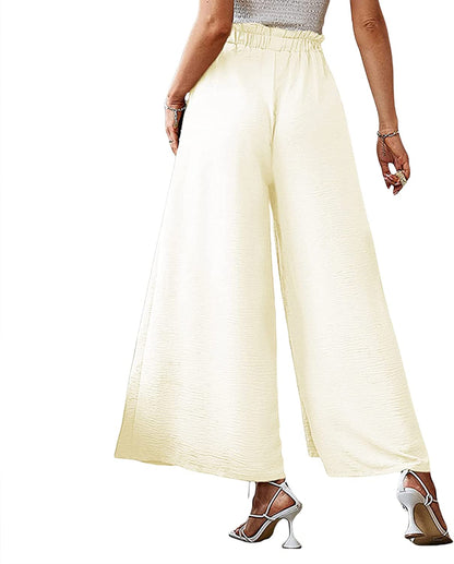 Pants- Summer Look On-Point with Our Palazzo Trousers - - Pants- - Pekosa Women Clothing