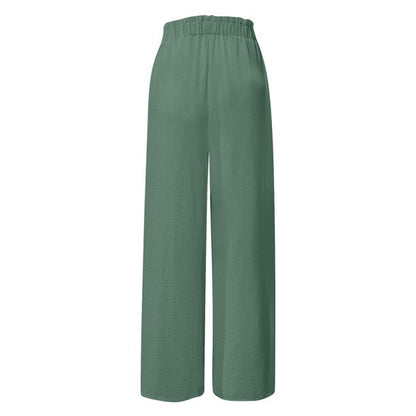 Pants- Summer Look On-Point with Our Palazzo Trousers - - Pants- - Pekosa Women Clothing