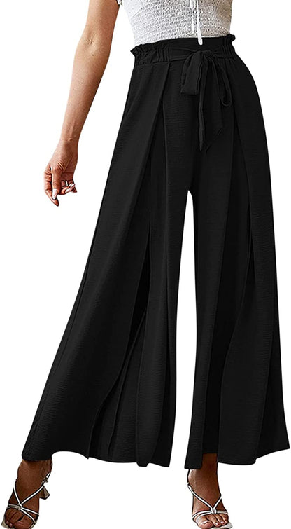 Pants- Summer Look On-Point with Our Palazzo Trousers - - Pants- - Pekosa Women Clothing