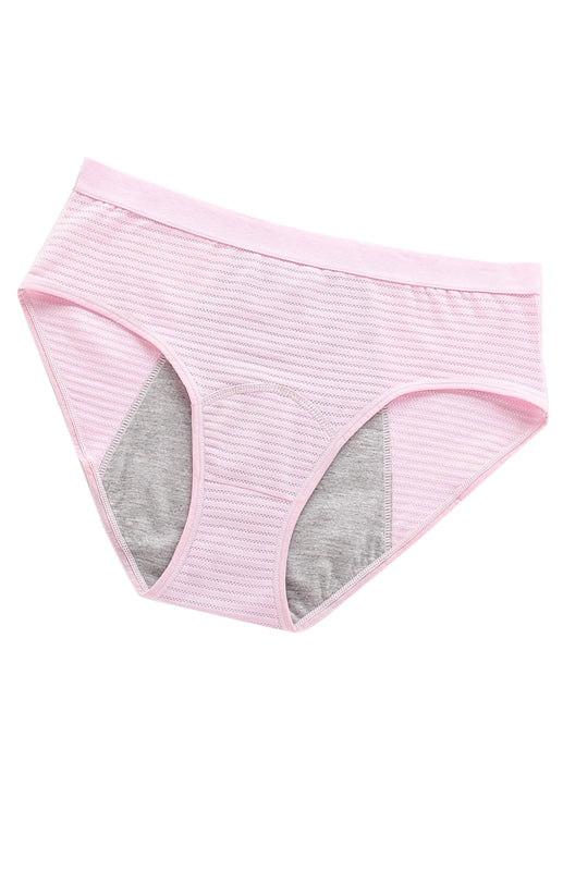 Period Underwear- Women's Cotton Hipster Period Panty Underwear- - Pekosa Women Clothing