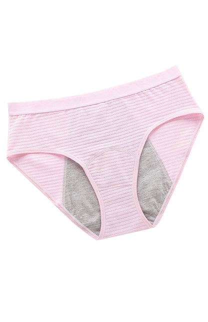 Period Underwear- Women's Cotton Hipster Period Panty Underwear- - Pekosa Women Clothing