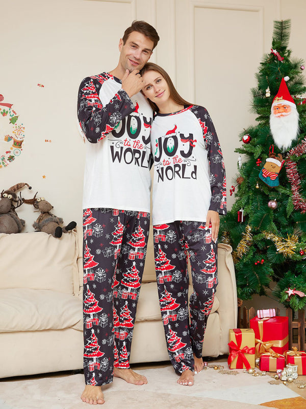 Xmas Pajamas- Family Matching Pajama Sets with Santa Claus for Thanksgiving & Christmas- - Pekosa Women Clothing