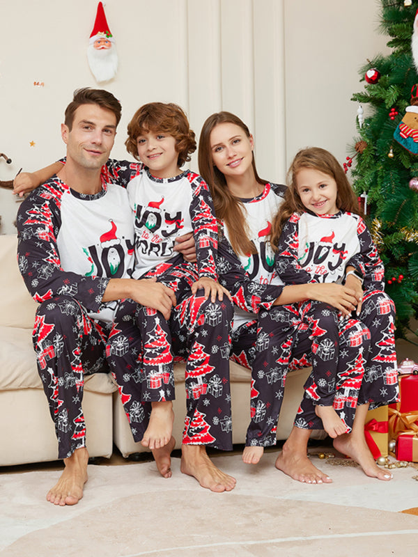 Xmas Pajamas- Family Matching Pajama Sets with Santa Claus for Thanksgiving & Christmas- - Pekosa Women Clothing