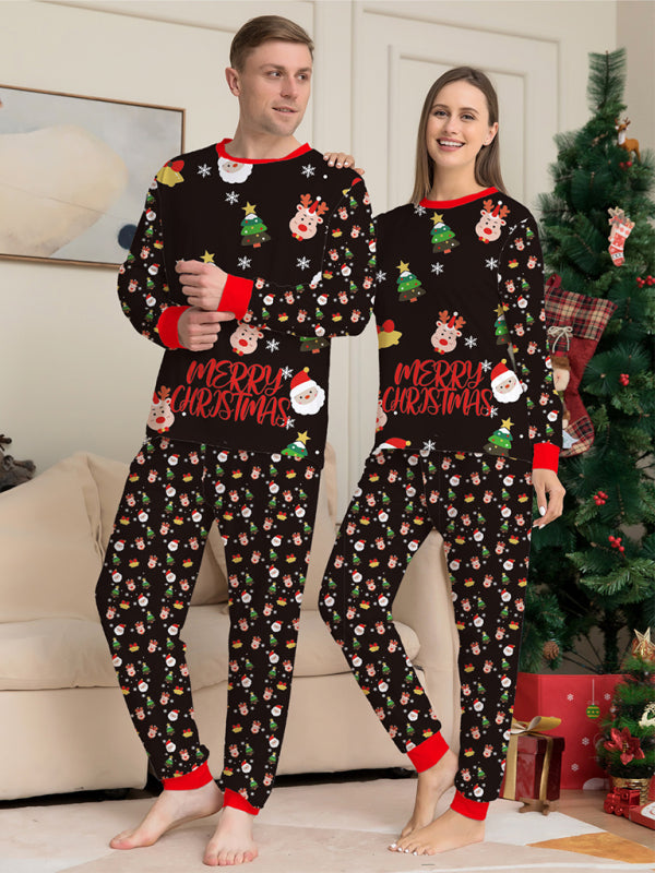 Xmas Pajamas- Mommy's Matching Thanksgiving & Christmas Pajamas- - Pekosa Women Clothing